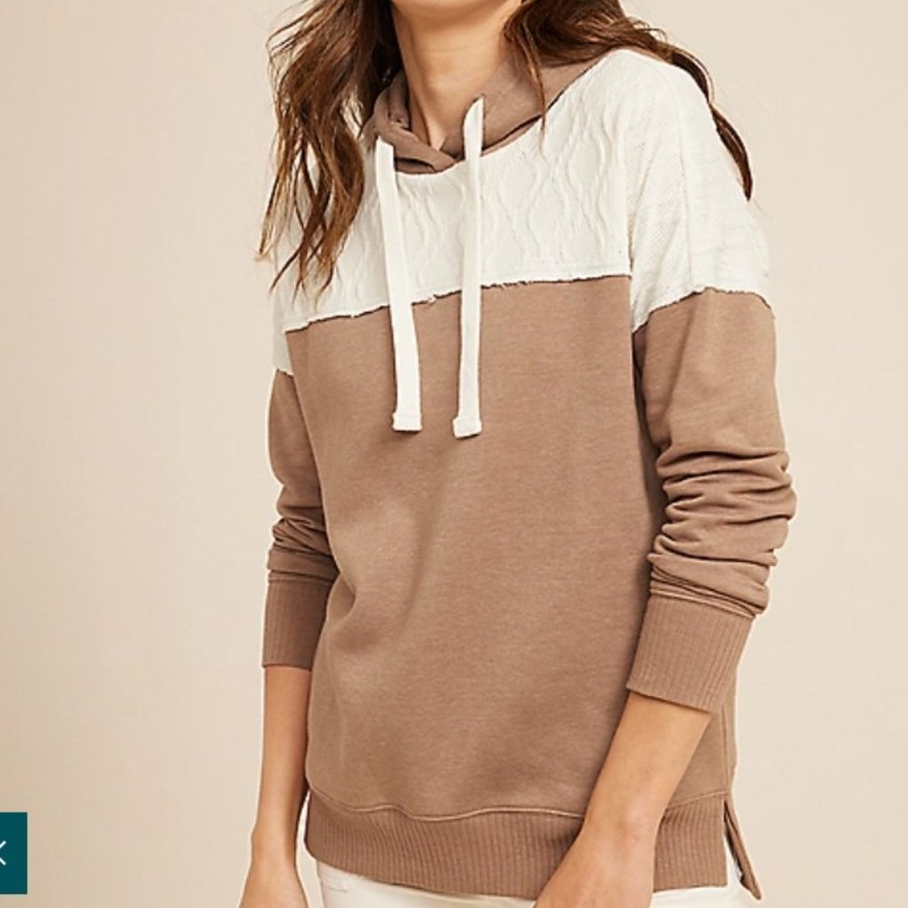 Maurice's Colorblock Mixed Media Hoodie Sweatshirt. Size 4x